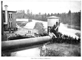 La conduite forcée et la prise d'air en 1897.