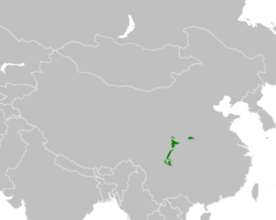 Distribución de A. melanoleuca