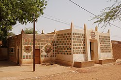 An ancient mudbrick home in the Birni old town