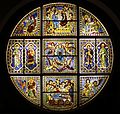 The window of the "Life of the Blessed Virgin Mary", Siena Cathedral