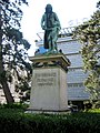 Pestalozzi-Denkmal von Hugo Siegwart in der Pestalozzi-Anlage in Zürich