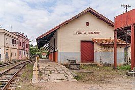 Treinstation in Volta Grande