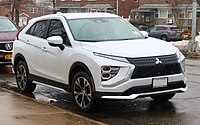 2022 Mitsubishi Eclipse Cross SEL (facelift, United States)