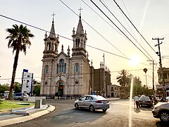 Templo de la Purísima Concepción (1902), Barrio de la Estación.