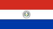 Flagge Paraguays