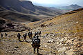 La valle di Tangi (Provincia di Wardak).