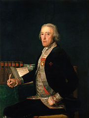 Francisco de Goya, Portrait de Félix Colón de Larriátegui, 1794