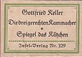 IB 329 Keller: TS „Insel-Verlag“ (Druckfehler)
