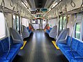 Interior of a second-batch KiHa 25 car