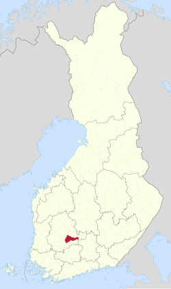 Location of Kangasala