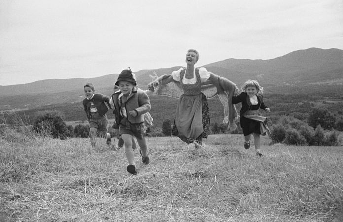 Publicity photo for The Sound of Music (created by Toni Frissell; restored and nominated by Adam Cuerden)