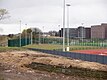 View of redeveloped stadium (east end) from north, 2023