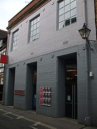 Photograph of the gallery entrance on Pembroke Street in Oxford