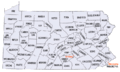 Image 16Map of Pennsylvania's 67 counties (from Pennsylvania)
