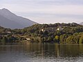 Castello di Montalto visto dal Lago Sirio