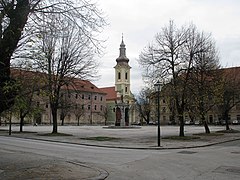 Trg bana Josipa Jelačića i pravoslavna crkva