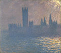 Claude Monet, Houses of Parliament Sunlight Effect (Le Parlement effet de soleil), 1903