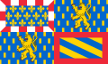 Burgundijos-Franš Kontė vėliava