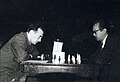 Partida de ajedrez entre Héctor Rossetto y Viktor Korchnói.