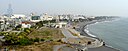 ☎∈ The west coast of Cijin island, Kaohsiung, Taiwan from its lighthouse hill.