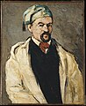 «Portrett av onkel Dominique» av Paul Cézanne 1865-1867 viser en franskmann tidsriktig kledt i fessliknende inne- eller hjemmelue med myk, hengende pull og dusk.