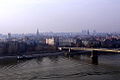 Novi Sad, vista desde a cidadela de Petrovaradin