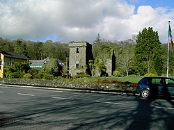 Ruin of former Colthurst residence, The Mills Inn, Ballyvourney