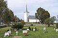 Dagens kirke sett fra sør Foto: Chris Nyborg