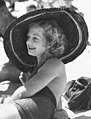 Woman in sun-hat, Bondi Beach