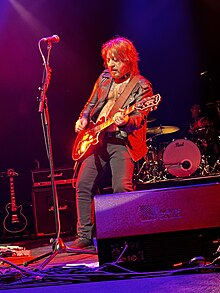 Aldo Nova performing in 2024