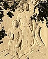 Bas relief by Paul Whitman for Bank of Carmel