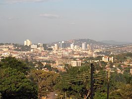 Centrum van Kampala