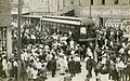 Image 10First Day of Passenger Service, Dallas & Sherman Interurban Railroad 1908 (from History of Texas)