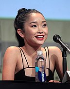 Lana Condor at the 2015 San Diego Comic-Con International in San Diego, California.