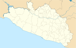 Santa Cruz del Rincón is located in Guerrero