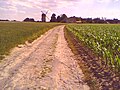 Blick auf die Strecke in Richtung Moulin-de-Vertain