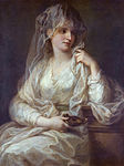 Porträt einer Dame als Vestalin, um 1780