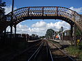 View southwestward from the level crossing