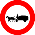 C13: No entry for drivers of horse wagons