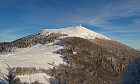 Vue depuis l'ouest.