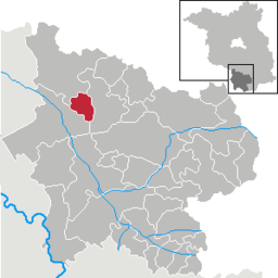 Läget för kommunen Kremitzaue i Landkreis Elbe-Elster