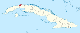 L'Avana – Localizzazione