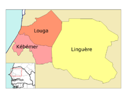 Dipartimenti della regione di Louga