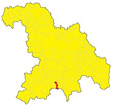Localisation de Belforte Monferrato