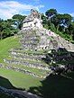 Piramide in Palenque, Mexico