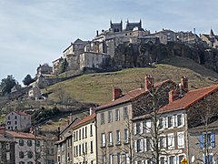 Saint-Flour upper town.