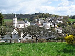 Skyline of Schalkenmehren