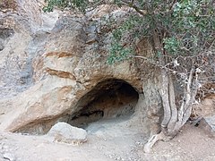 grotte où a vécu le Cheikh