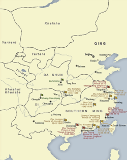 The Xi dynasty during the Ming-Qing transition