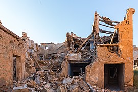 Edificio en ruinas.